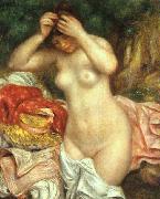 Pierre Renoir Bather Arranging her Hair oil painting